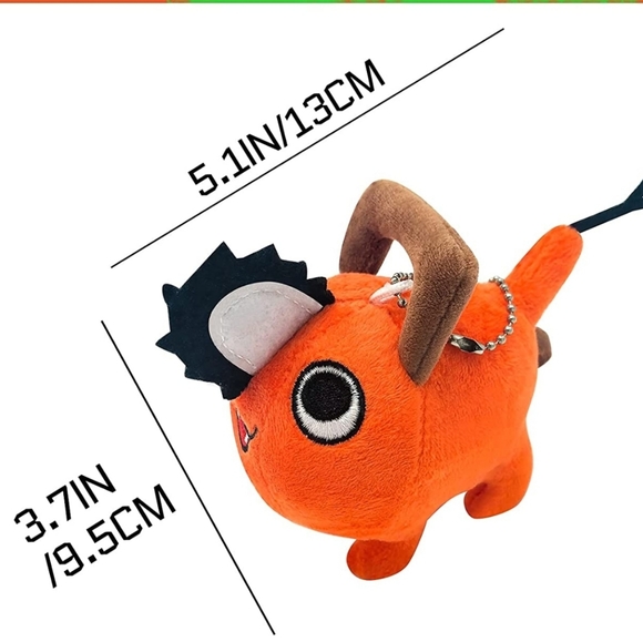 Chainsaw Man Super Soft Plush 4" Pochita Cute Stuffed - Picture 3 of 5